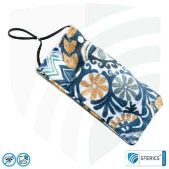 Produkte in Aktion 38 Handyhülle eWall für das Smartphone | FELIX.BLAU | Anti Elektrosmog inkl. 5G | 3in1 Schutz inkl. RFID Blocker | Handytasche für iPhone, Android, ... | XXL