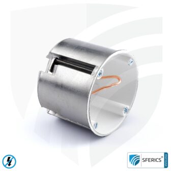 Produkte in Aktion 20 Geschirmte Hohlwanddose, tief | 59 mm | Installationsdose im Tockenbau, als Abzweigdose oder Schalterdose | halogenfrei