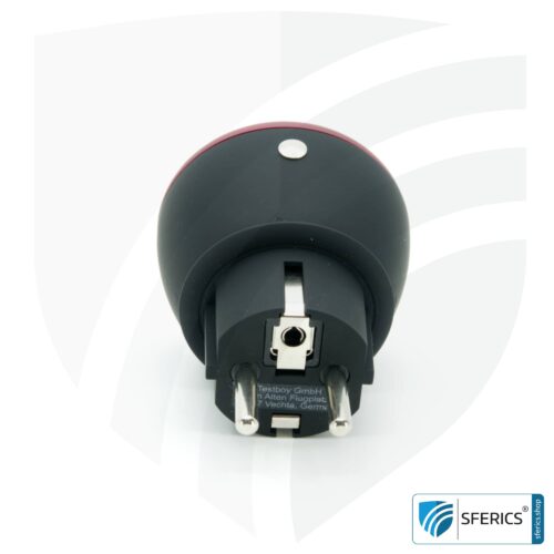 TESTAVIT SCHUKI 1 LCD | Steckdosen Sockel Tester mit FI Auslösung | Schneller Check der Erdung, Verdrahtung und FI Schutzschalter.