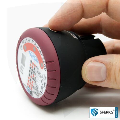 TESTAVIT SCHUKI 3 LCD | Steckdosen Sockel Prüfgerät | Schneller Check der Erdung und Verdrahtung