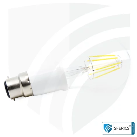 Universal Adapter Leuchtmittel | E27 Leuchtmittel auf B22 Bajonett Sockel