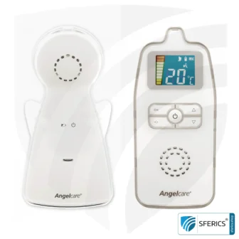 Angelcare 423-D Audio Babyphone | strahlungsarm durch maximale Reduktion von Elektrosmog EMF