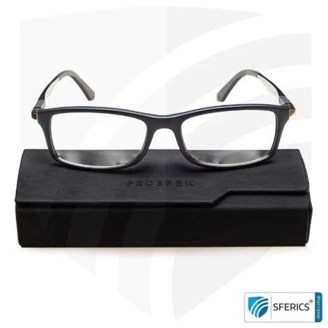 Anti Blaulicht und Blendschutz Computer Brille DYNAMIC von PROSPEK | hochwertige Brille für die vielen Stunden pro Tag am PC, Smartphone, Tablet, Fernseher, LED-Licht, ...