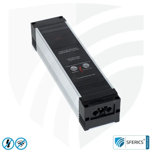 Powerline Filter für erdbaren Baldachin, Zelt und Schlafsack | Schirmungsbereich von 2 bis 68 MHz | Dämpfung von Powerline (PLC / DLAN) Frequenzen aus dem Erdungskabel