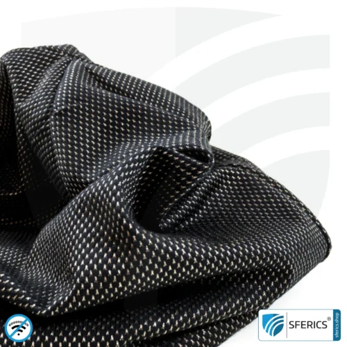 Abschirmende Mütze ANTIWAVE Beany | Schutz vor Elektrosmog HF mit Wirkungsgrad bis 99,9 % (Handy, WLAN, LTE) | 5G ready! 27 ANTIWAVE abschirmende Mütze Beany | Schutz vor Elektrosmog HF mit Wirkungsgrad bis 99,9 % (Handy, WLAN, LTE) | 5G ready!