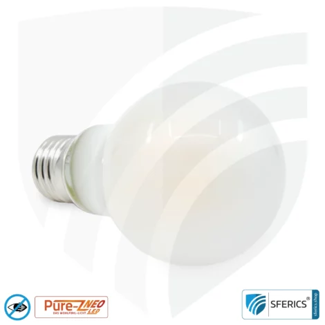 8,2 Watt LED Filament Pure-Z NEO | Hell wie 66 Watt, 830 Lumen | CRI 97 | flimmerfrei | warmweiß | E27 | matt