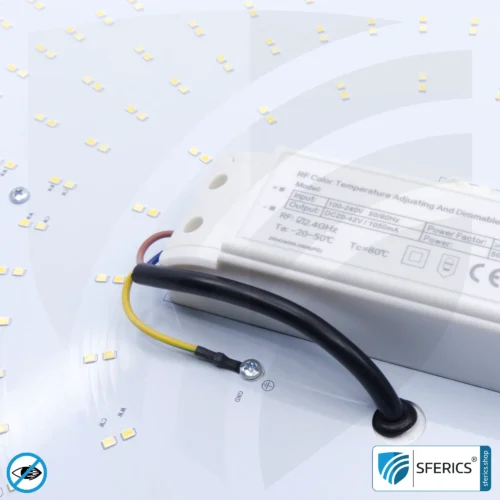 LED Vollspektrum Deckenleuchte SUNNY mit Fernbedienung | bis 4000 Lumen, dimmbar | bis 5900 Kelvin, farbveränderbar | CRI 95 | traumhaftes Licht im Wohnzimmer und Homeoffice 36 LED Vollspektrum Deckenleuchte SUNNY mit Fernbedienung | bis 4000 Lumen, dimmbar | bis 5900 Kelvin, farbveränderbar | CRI 95 | traumhaftes Licht im Wohnzimmer und Homeoffice